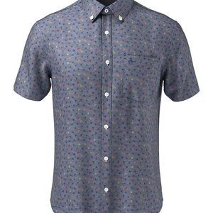 Short Sleeve Vacation Plane Button Down